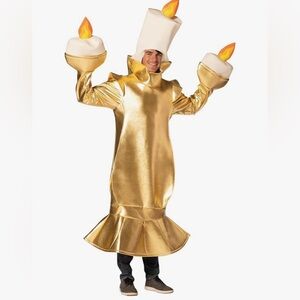 Lumiere Candleabra Beauty & the Beast costume one size